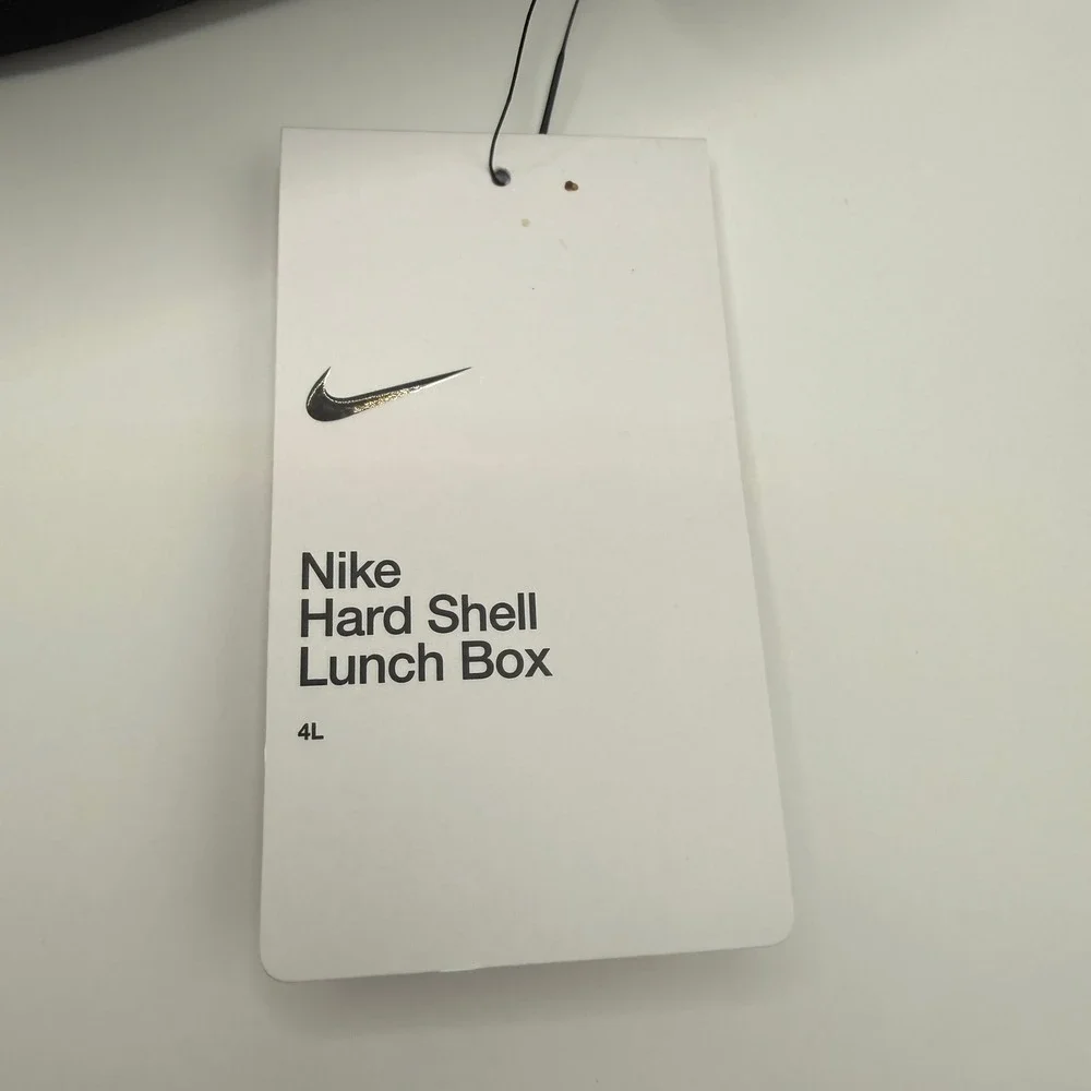 Nike Hard Shell Lunch Box Black Camo 4L Insulated Bag 9A2744-K11 NWT
